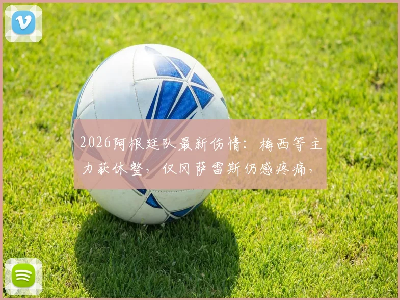2026阿根廷队最新伤情:梅西等主力获休整,仅冈萨雷斯仍感疼痛,美洲杯备战计划解读